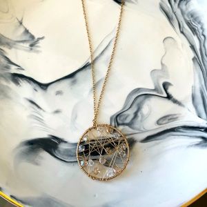 Dream catcher necklace